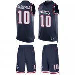 Jerseys Factory Cheap Nike Patriots #10 Jimmy Garoppolo Navy Blu