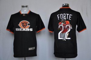 Jerseys Factory Cheap Nike Bears #22 Matt Forte Black Men's NFL