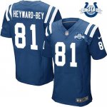 Jerseys Factory Cheap Nike Colts #81 Darrius Heyward-Bey Royal B