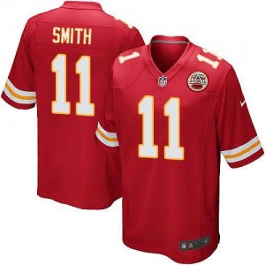 Jerseys Factory Cheap Nike Chiefs #11 Alex Smith Red Team Color