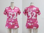 Jerseys Factory Cheap Nike Ravens #52 Ray Lewis Pink Women's Emb