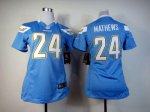 Jerseys Factory Cheap Nike Chargers #24 Ryan Mathews Electric Bl