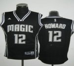 Jerseys Factory Cheap Magic #12 Dwight Howard Black Shadow Stitc