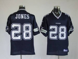 Jerseys Factory Cheap Cowboys #28 Felix Jones Blue Stitched NFL
