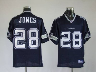 Jerseys Factory Cheap Cowboys #28 Felix Jones Blue Stitched NFL
