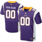 Jerseys Factory Cheap Nike Minnesota Vikings Customized Purple E