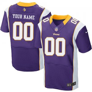Jerseys Factory Cheap Nike Minnesota Vikings Customized Purple E