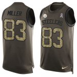 Jerseys Factory Cheap Nike Steelers #83 Heath Miller Green Men's