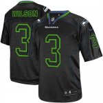 Jerseys Factory Cheap Nike Seahawks #3 Russell Wilson Lights Out