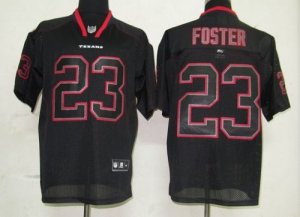 Jerseys Factory Cheap Texans #23 Arian Foster Lights Out Black S