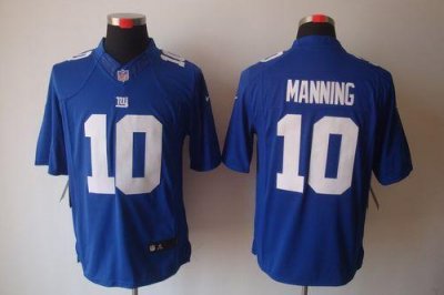 Jerseys Factory Cheap Nike Giants #10 Eli Manning Royal Blue Tea
