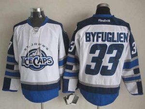 Jerseys Factory Cheap Jets #33 Dustin Byfuglien White St. John's
