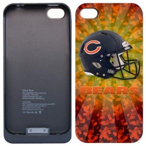 Jerseys Factory Cheap NFL Chicago Bears IPhone 4/4S Juice Pack