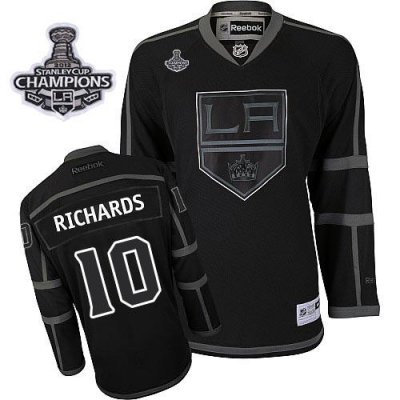 Jerseys Factory Cheap Kings #10 Mike Richards 2012 Stanley Cup C