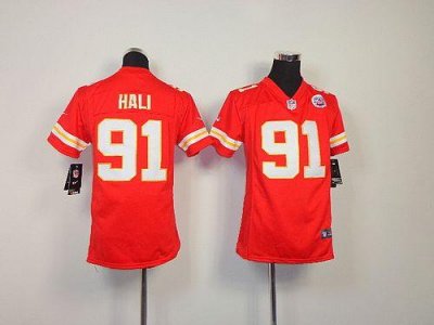 Jerseys Factory Cheap Nike Chiefs #91 Tamba Hali Red Team Color