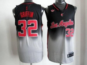Jerseys Factory Cheap Clippers #32 Blake Griffin Black/Grey Fade