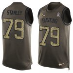 Jerseys Factory Cheap Nike Ravens #79 Ronnie Stanley Green Men's