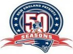 Jerseys Factory Cheap Stitched New England Patriots 50th Anniver