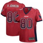 Jerseys Factory Cheap Nike Texans #80 Andre Johnson Red Alternat