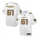 Jerseys Factory Cheap Nike Dolphins #51 Mike Pouncey White Men's