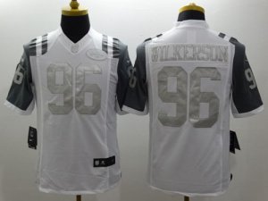 Jerseys Factory Cheap Nike Jets #96 Muhammad Wilkerson White Men