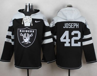 Jerseys Factory Cheap Nike Raiders #42 Karl Joseph Black Player