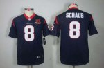 Jerseys Factory Cheap Nike Texans #8 Matt Schaub Navy Blue Team