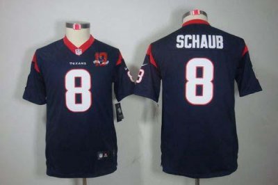 Jerseys Factory Cheap Nike Texans #8 Matt Schaub Navy Blue Team