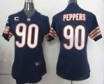 Jerseys Factory Cheap Nike Bears #90 Julius Peppers Navy Blue Te