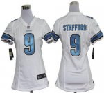 Jerseys Factory Cheap Nike Lions #9 Matthew Stafford White Women
