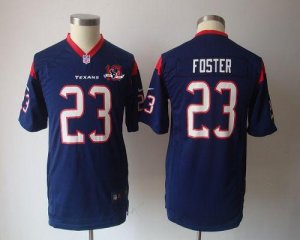 Jerseys Factory Cheap Nike Texans #23 Arian Foster Navy Blue Tea