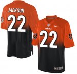Jerseys Factory Cheap Nike Bengals #22 William Jackson Orange/Bl