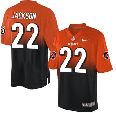 Jerseys Factory Cheap Nike Bengals #22 William Jackson Orange/Bl