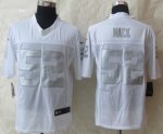 Jerseys Factory Cheap Nike Raiders #52 Khalil Mack White Men's S
