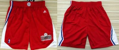 Jerseys Factory Cheap Los Angeles Clippers Red NBA Shorts
