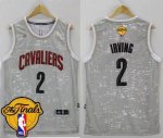 Jerseys Factory Cheap Cavaliers #2 Kyrie Irving Grey City Light