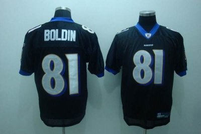 Jerseys Factory Cheap Ravens #81 Anquan Boldin Black Stitched NF