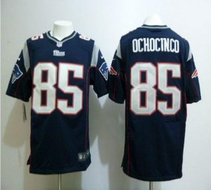 Jerseys Factory Cheap Nike Patriots #85 Chad Ochocinco Navy Blue