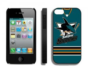 Jerseys Factory Cheap NHL San Jose Sharks IPhone 4/4S Case_1