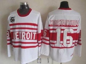 Jerseys Factory Cheap Red Wings #16 Vladimir Konstantinov Embroi