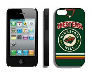 Jerseys Factory Cheap NHL Minnesota Wild IPhone 4/4S Case_1