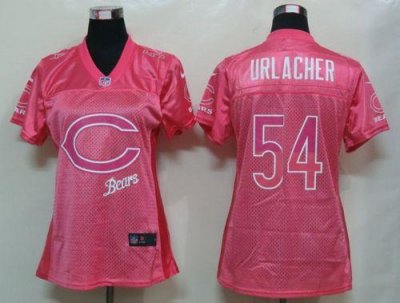 Jerseys Factory Cheap Nike Bears #54 Brian Urlacher Pink Women's