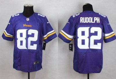 Jerseys Factory Cheap Nike Vikings #82 Kyle Rudolph Purple Team