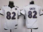 Jerseys Factory Cheap Nike Ravens #82 Torrey Smith White With Ar