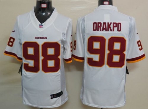 Jerseys Factory Cheap Nike Redskins #98 Brian Orakpo White Men's