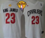 Jerseys Factory Cheap Cavaliers #23 LeBron James White "King Jam