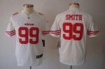 Jerseys Factory Cheap Nike 49ers #99 Aldon Smith White Youth Emb