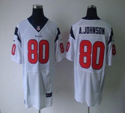 Jerseys Factory Cheap Nike Texans #80 Andre Johnson White Men's