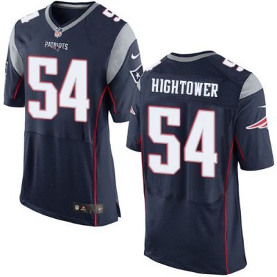 Jerseys Factory Cheap Nike Patriots #54 Dont'a Hightower Navy Bl