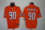 Jerseys Factory Cheap Nike Bears #90 Julius Peppers Orange Alter